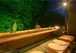景色が自慢の足湯イメージ