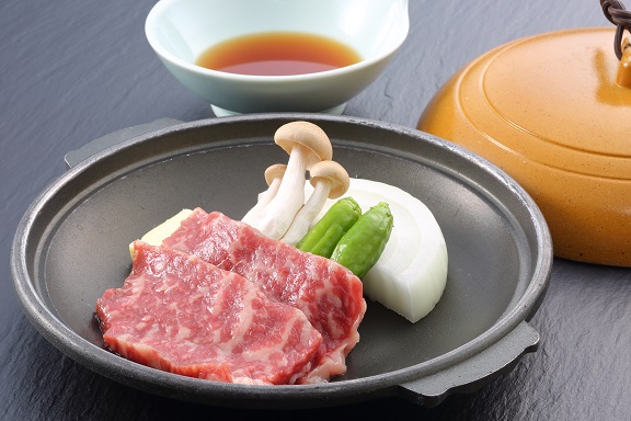 国産牛鉄板焼き
