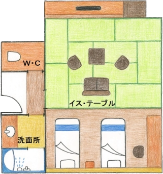 102『瑠璃』間取り