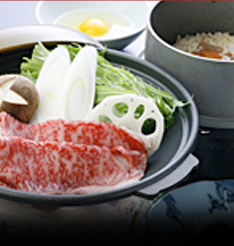 【通年 】国産牛すきやき鍋