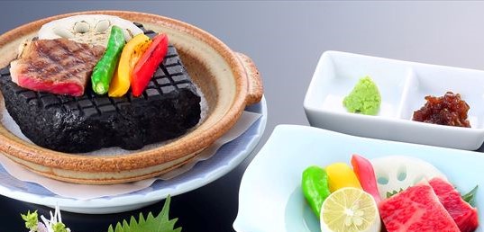 21常陸牛の石焼き